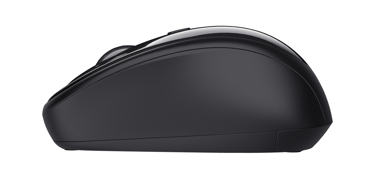 Yvi Wireless Mouse - black-Side