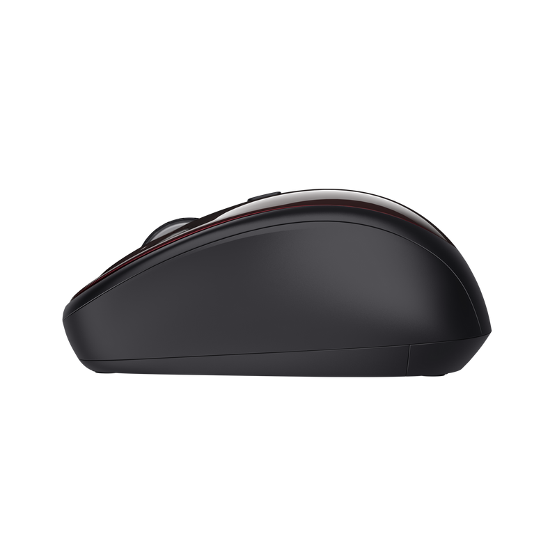 Yvi Wireless Mouse - red-Side