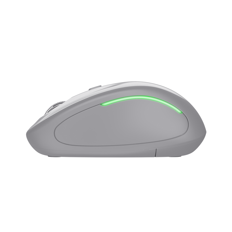 Yvi FX Wireless Mouse - white-Side