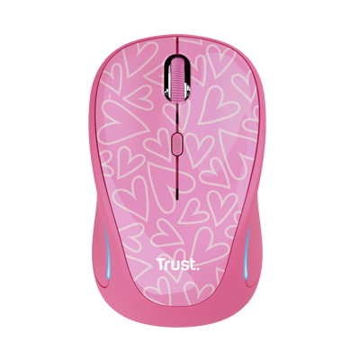 Yvi FX Wireless Mouse - pink-Top