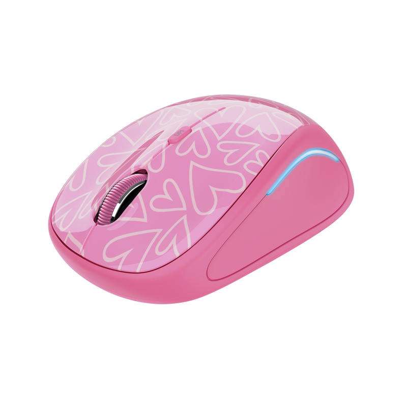 Yvi FX Wireless Mouse - pink-Visual