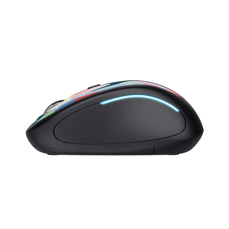 Yvi FX Wireless Mouse - geometrics-Side