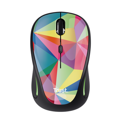 Yvi FX Wireless Mouse - geometrics-Top