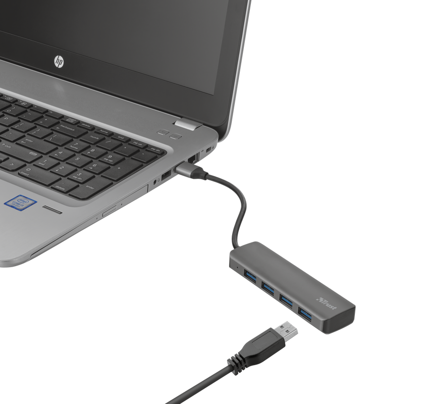 Halyx Aluminium 4-Port USB 3.2 Hub-Visual