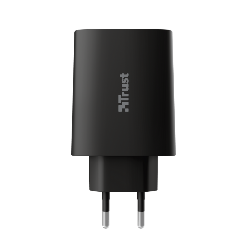 Qmax 30W Ultra-Fast Dual USB Wall Charger with QC3.0-Top