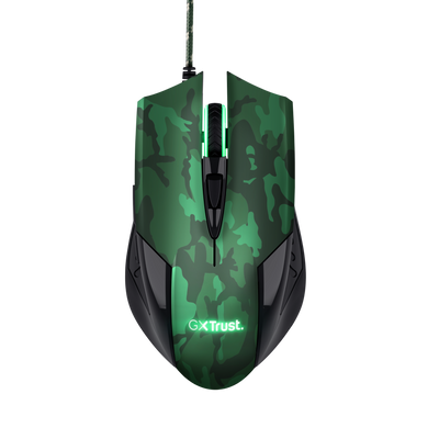 GXT 781 Rixa Camo Gaming Mouse & Mouse Pad-Top