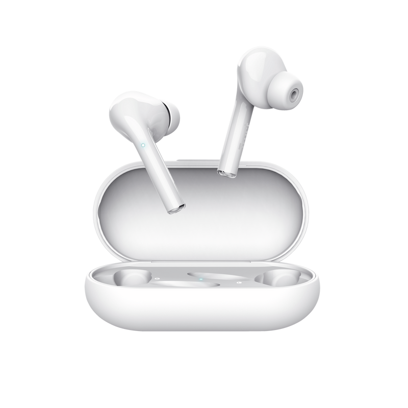 Nika Touch Bluetooth Wireless Earphones - white-Front