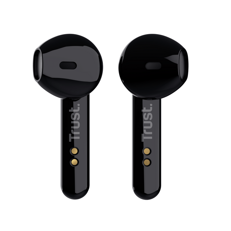 Primo Touch Bluetooth Wireless Earphones - black-Front