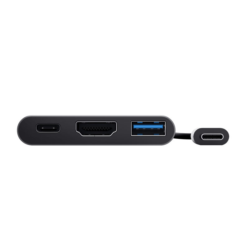 Dalyx 3-in-1 Multiport USB-C Adapter-Front