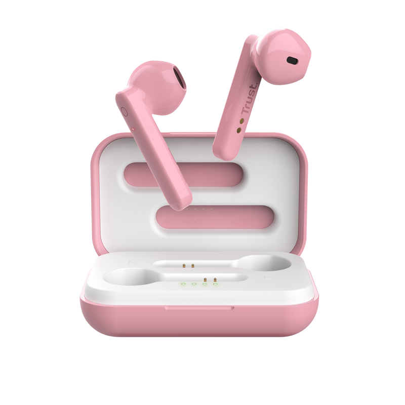 Primo Touch Bluetooth Wireless Earphones - pink-Front