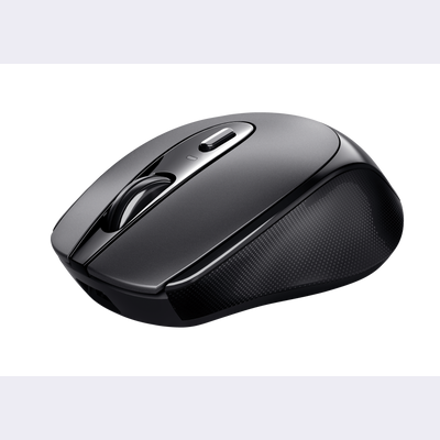 Zaya Rechargeable Wireless Mouse - black-Visual