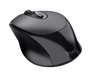 Zaya Rechargeable Wireless Mouse - black-Visual