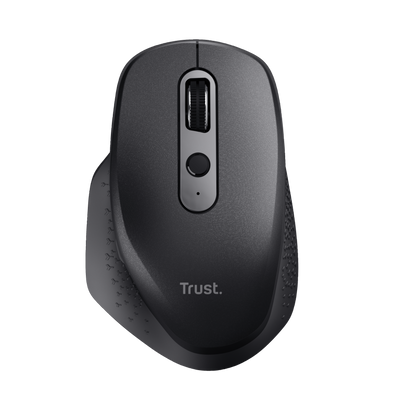 Ozaa Rechargeable Wireless Mouse - black-Top