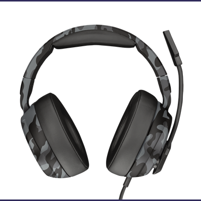 GXT 433K Pylo Multiplatform Gaming Headset - camo black-Front