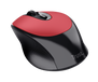 Zaya Rechargeable Wireless Mouse - red-Visual