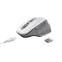 Ozaa Rechargeable Wireless Mouse - white-Visual