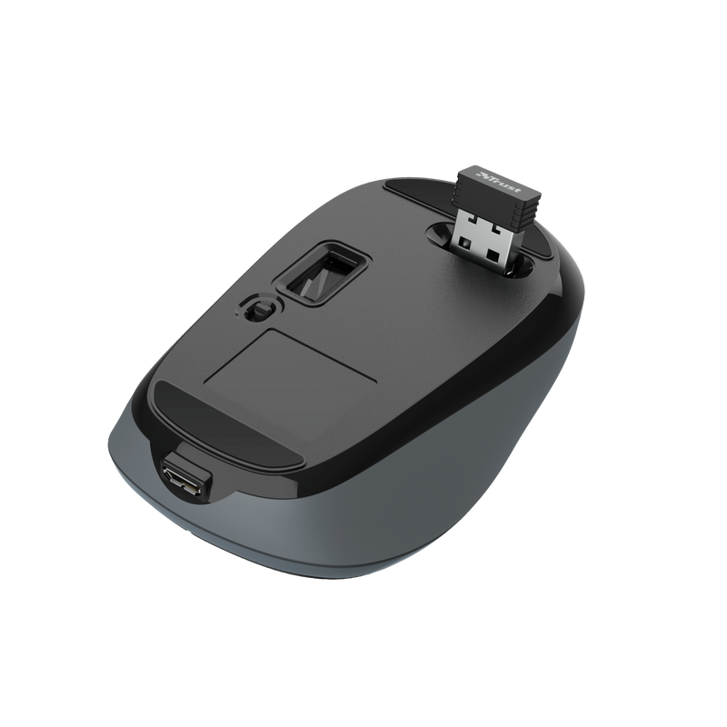 Yvi Rechargeable Wireless Mouse-Bottom