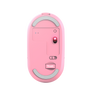 Puck Rechargeable Bluetooth Wireless Mouse - pink-Bottom