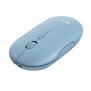 Puck Rechargeable Bluetooth Wireless Mouse - blue-Visual