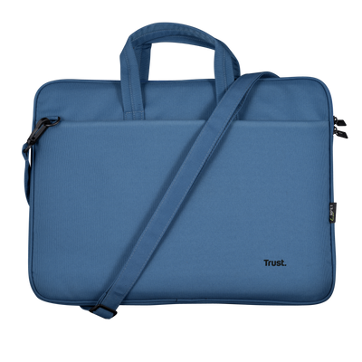 Bologna Slim Laptop Bag 16 inch Eco - blue-Front