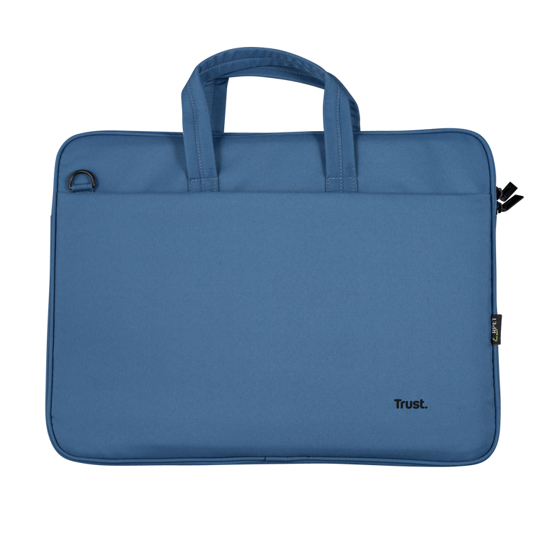 Bologna Slim Laptop Bag 16 inch Eco - blue-Front