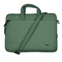 Bologna Slim Laptop Bag 16 inch Eco - green-Front