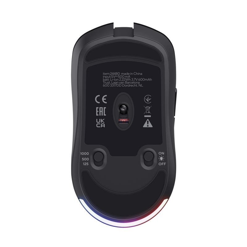 GXT 980 Redex Rechargeable Wireless Gaming Mouse-Bottom