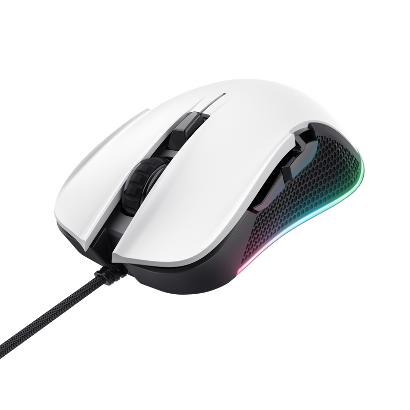 GXT 922W YBAR Gaming Mouse - white-Visual