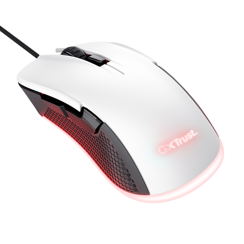 GXT 922W YBAR Gaming Mouse - white-Visual