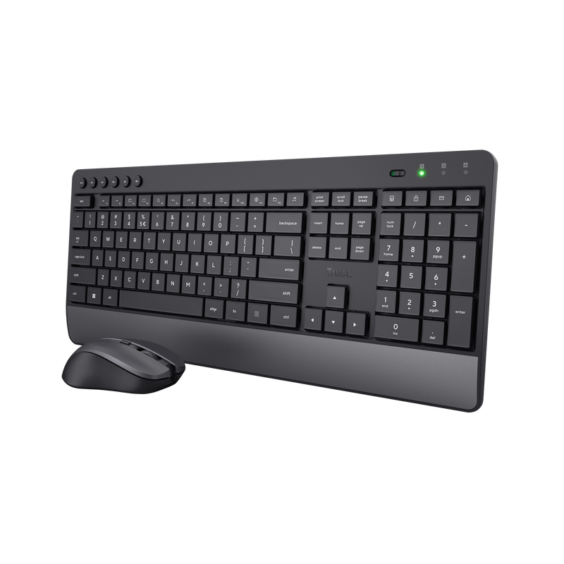 Trezo Comfort Wireless Keyboard & Mouse Set-Visual