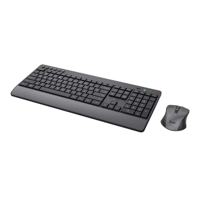 Trezo Comfort Wireless Keyboard & Mouse Set-Visual