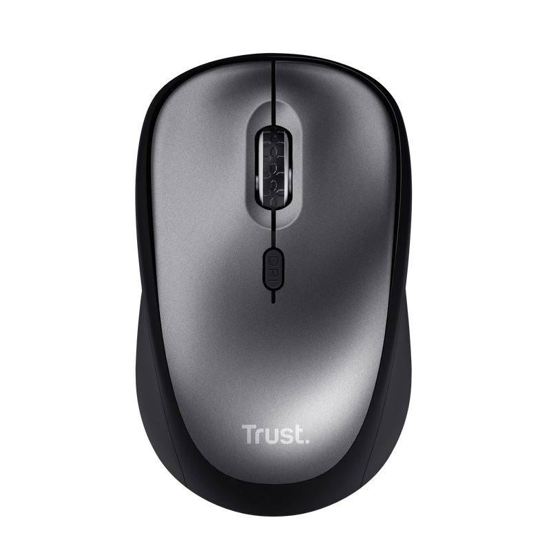 Yvi+ Silent Wireless Mouse Eco - black-Top