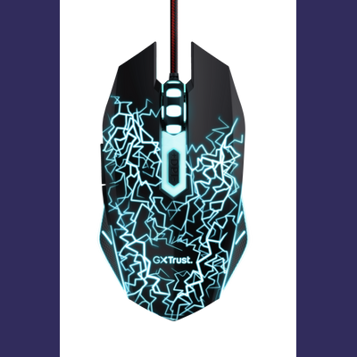 GXT 105X Izza Illuminated Gaming Mouse-Top