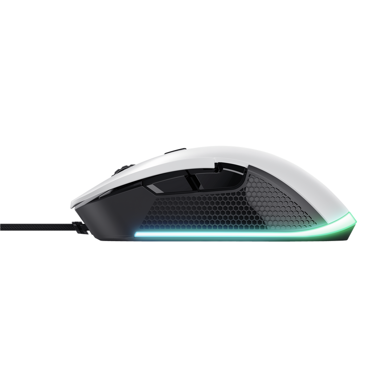 GXT 922W YBAR Gaming Mouse Eco - white-Side