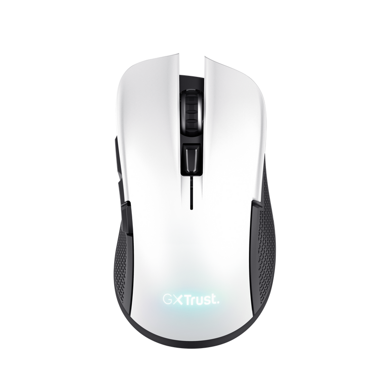 GXT 923W Ybar Wireless Gaming Mouse - white-Top