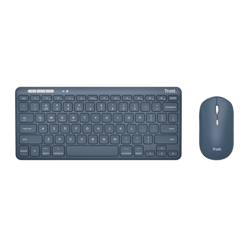 Lyra Wireless Keyboard & Mouse Set - blue-Top