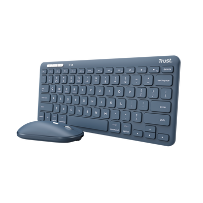 Lyra Wireless Keyboard & Mouse Set - blue-Visual