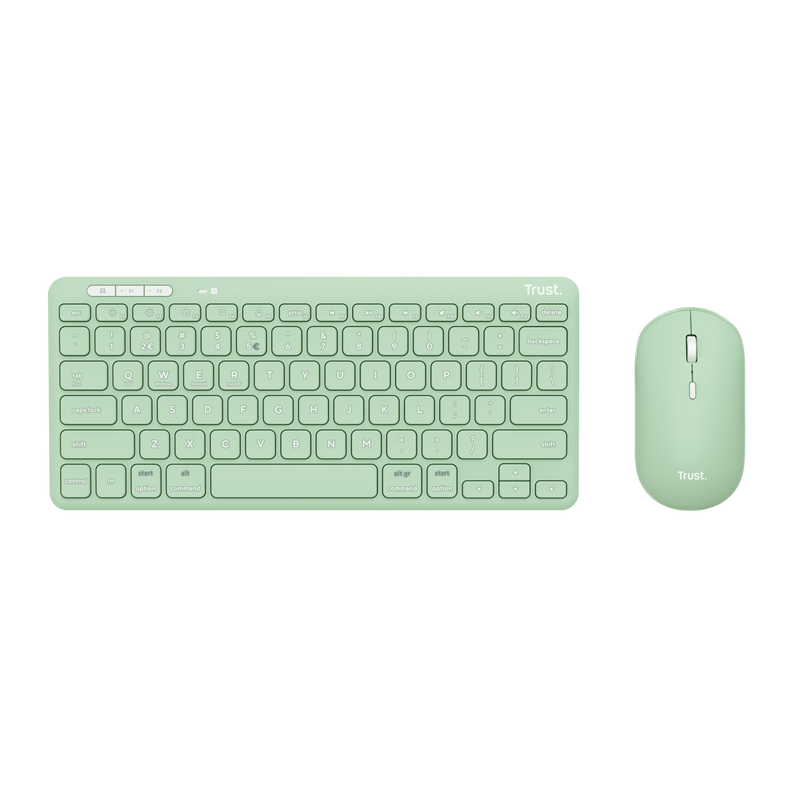 Lyra Wireless Keyboard & Mouse Set - green-Top