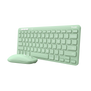 Lyra Wireless Keyboard & Mouse Set - green-Visual