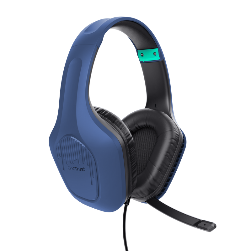 GXT 415B Zirox Gaming headset - Blue-Visual