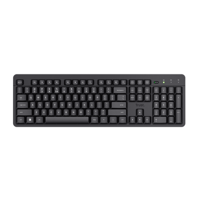 Ody II Silent Wireless Keyboard  -  Black-Top