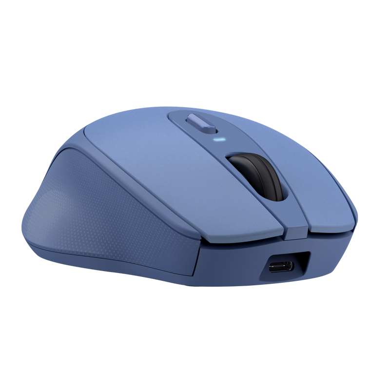 Zaya Rechargeable Wireless Mouse - blue-Visual