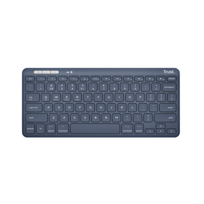 Lyra Compact Wireless Keyboard - Blue-Top