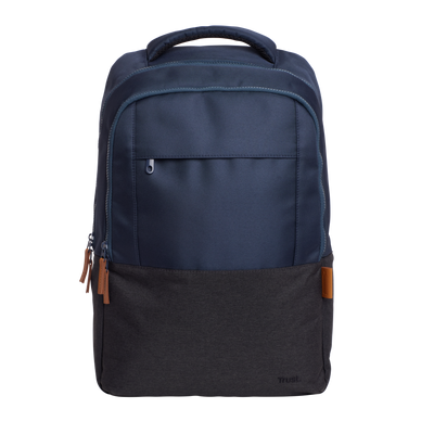 Lisboa 16" Laptop Backpack - Blue-Front