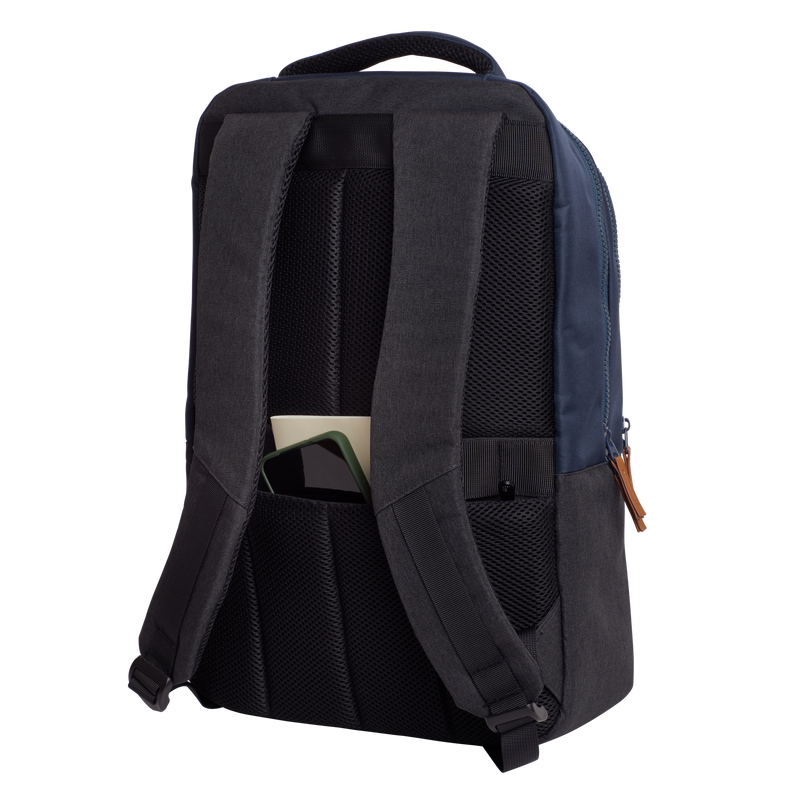 Lisboa 16" Laptop Backpack - Blue-Visual