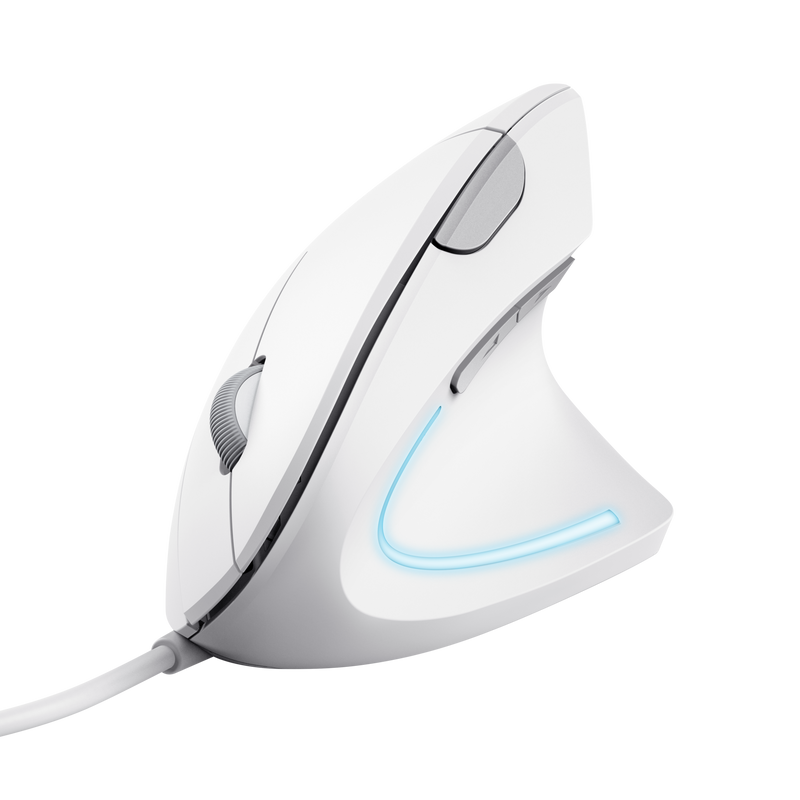 Verto Ergonomic Mouse - White-Visual