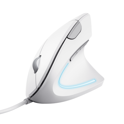 Verto Ergonomic Mouse - White-Visual