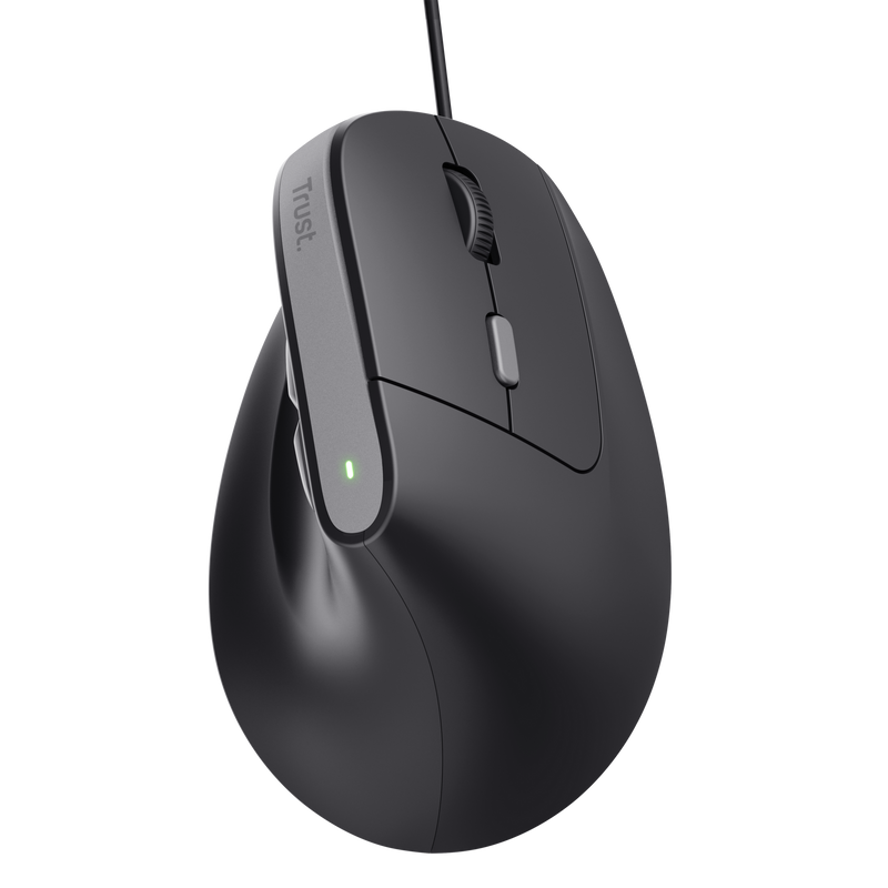 Bayo II Ergonomic Mouse - Black-Top