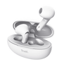 Yavi Bluetooth ENC Earphones - White-Visual