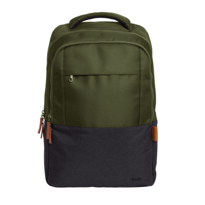 Lisboa 16" Laptop Backpack - Green-Front